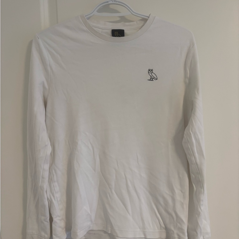 White OVO Long Sleeve Shirt